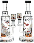 Laughing Jack-O-Lantern Glass Bong