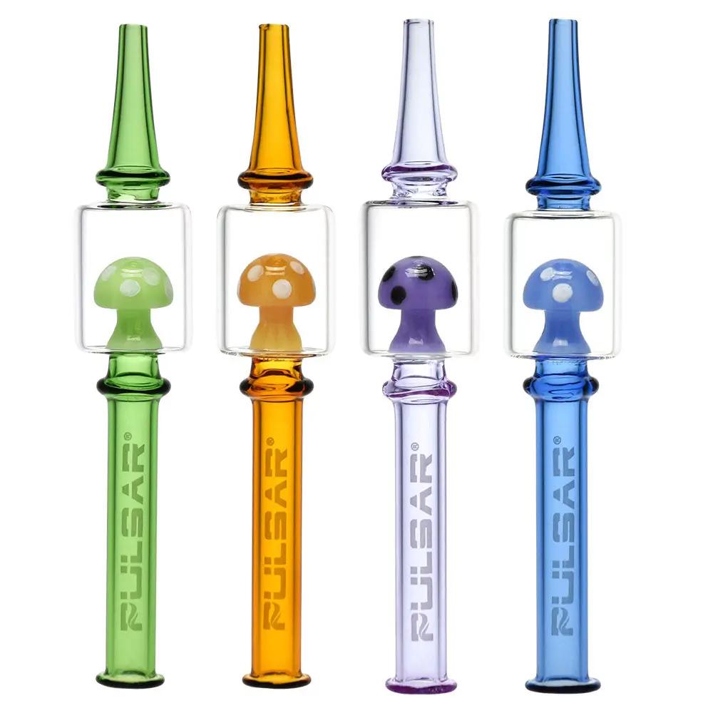 Pulsar Magic Mushroom Dab Straw 4Pcs