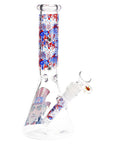 Pulsar Melting Uncle Sam Beaker Glass Water Pipe