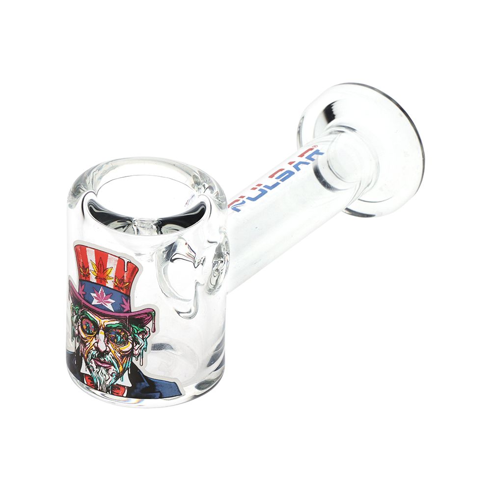 Pulsar Melting Uncle Sam Glass Hand Pipe