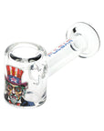 Pulsar Melting Uncle Sam Glass Hand Pipe