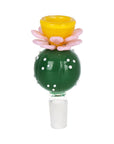 Pulsar Peyote Bloom Bubble Base Glass Water Pipe