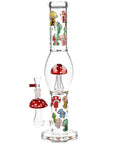 Pulsar Shroom Shenanigans Glass Water Pipe