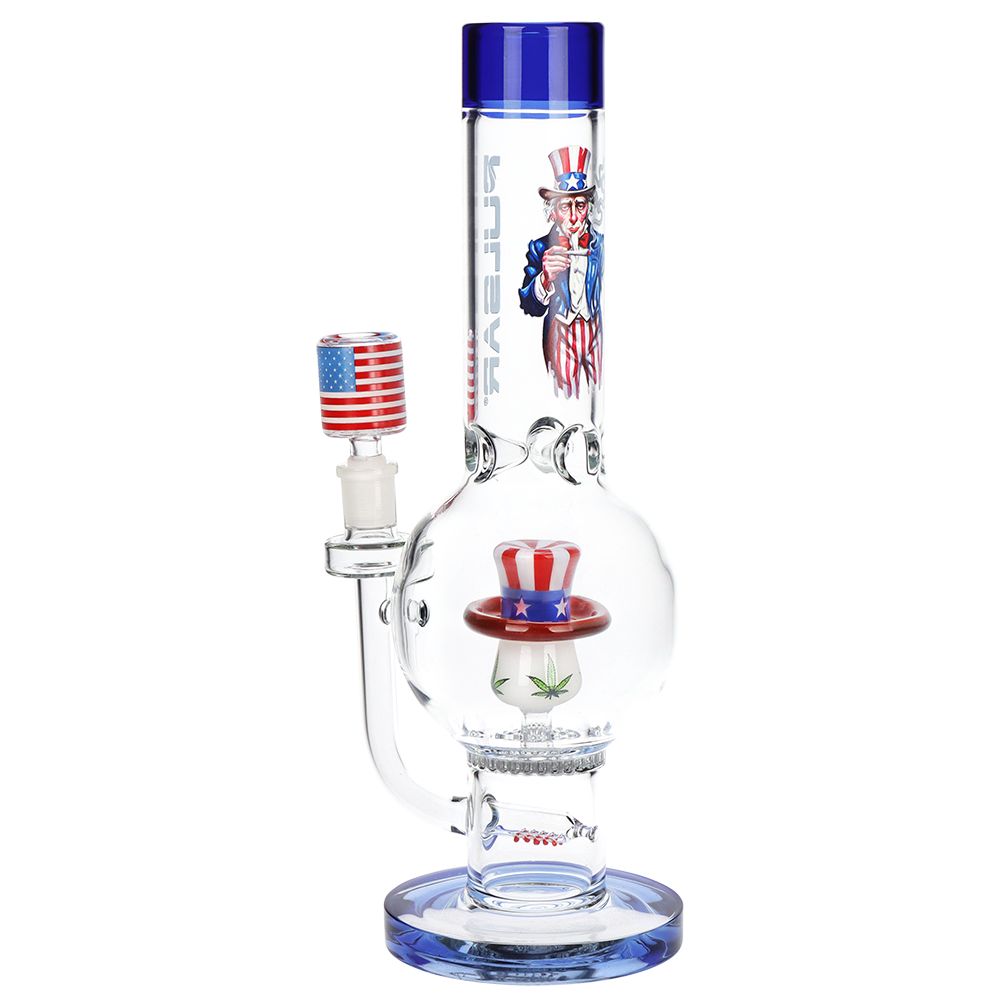 Pulsar USA Top Hat Bubble Base Glass Water Pipe