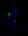Pulsar USA Top Hat Bubble Base Glass Water Pipe Glow in the dark
