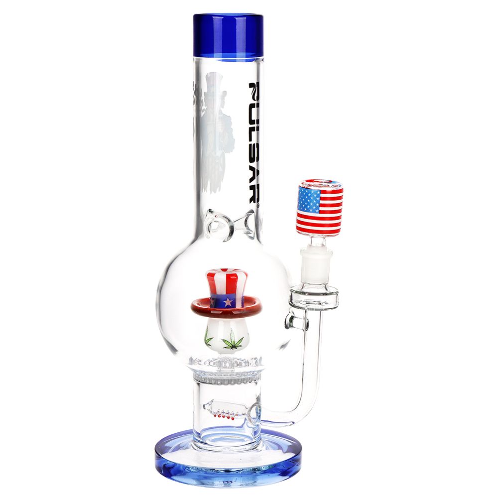 Pulsar USA Top Hat Bubble Base Glass Water Pipe