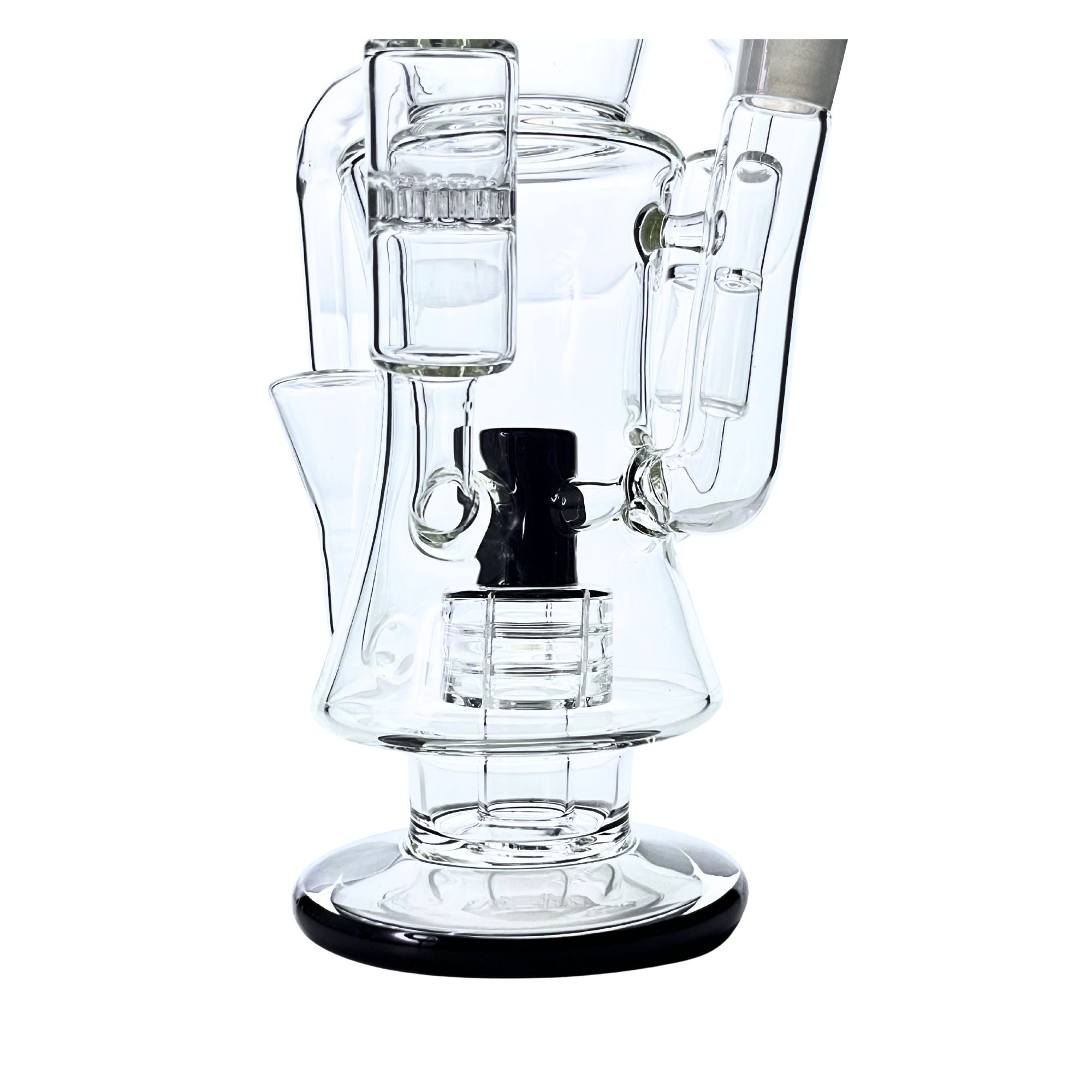 Quantum Stereo Recycler Bong percolator closeup view