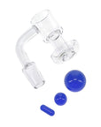 Quartz 14.5mm Male Slurp Terp Banger in Blue