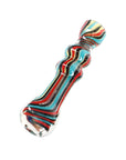 Rainbow Taster Striped Chillum Glass - INHALCO
