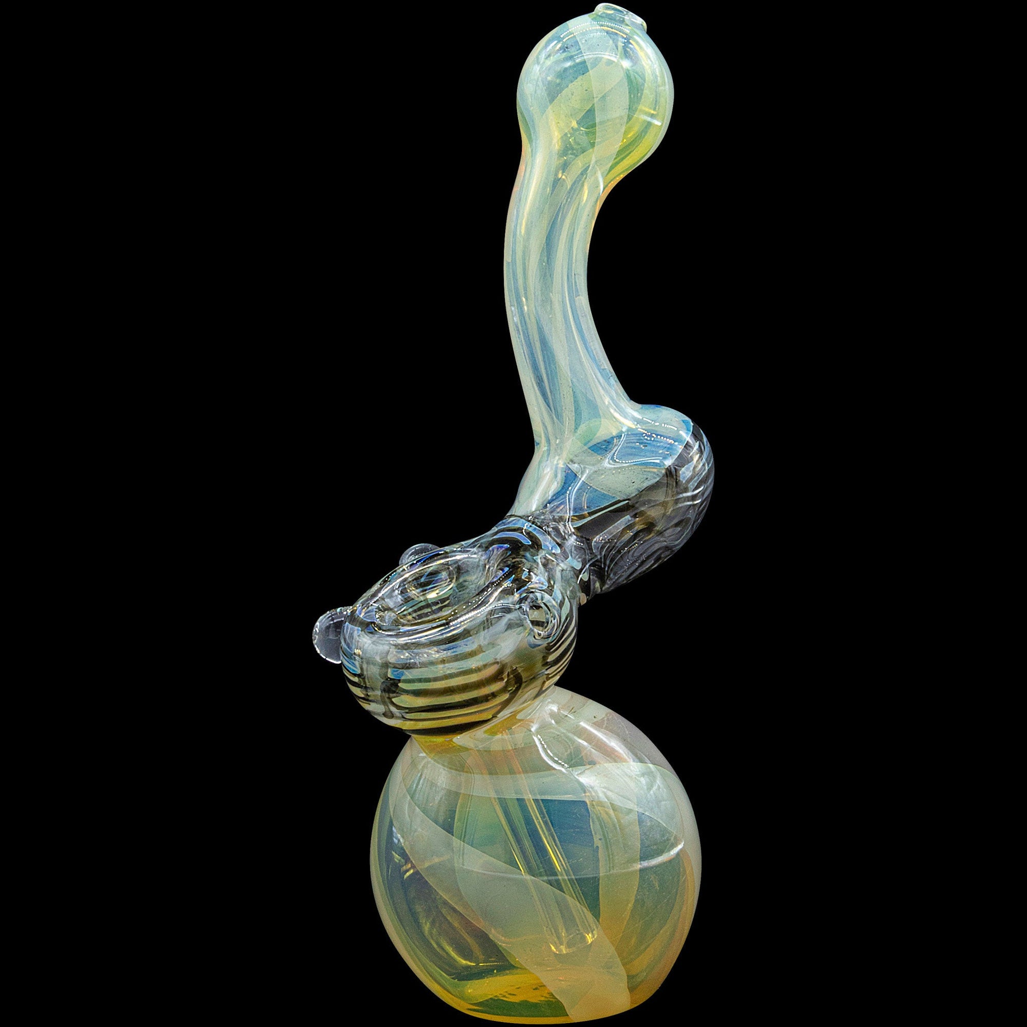 Rake Bubb Fumed Sherlock Bubbler in Black Onyx