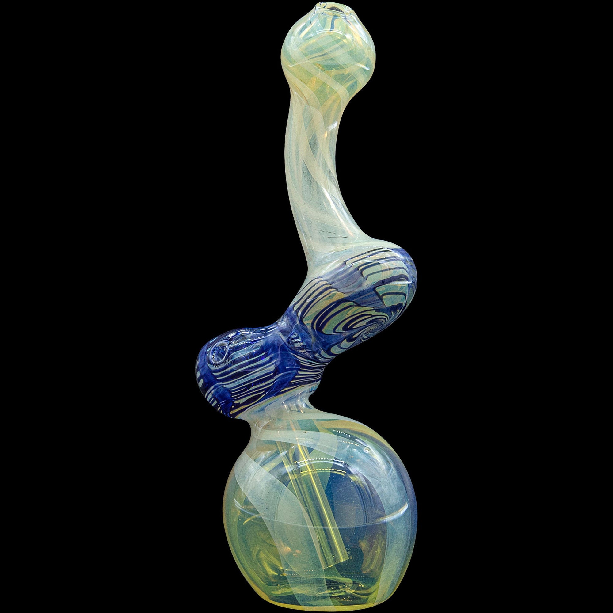 Rake Bubb Fumed Sherlock Bubbler left side view