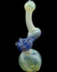 Rake Bubb Fumed Sherlock Bubbler in Cobalt Blue
