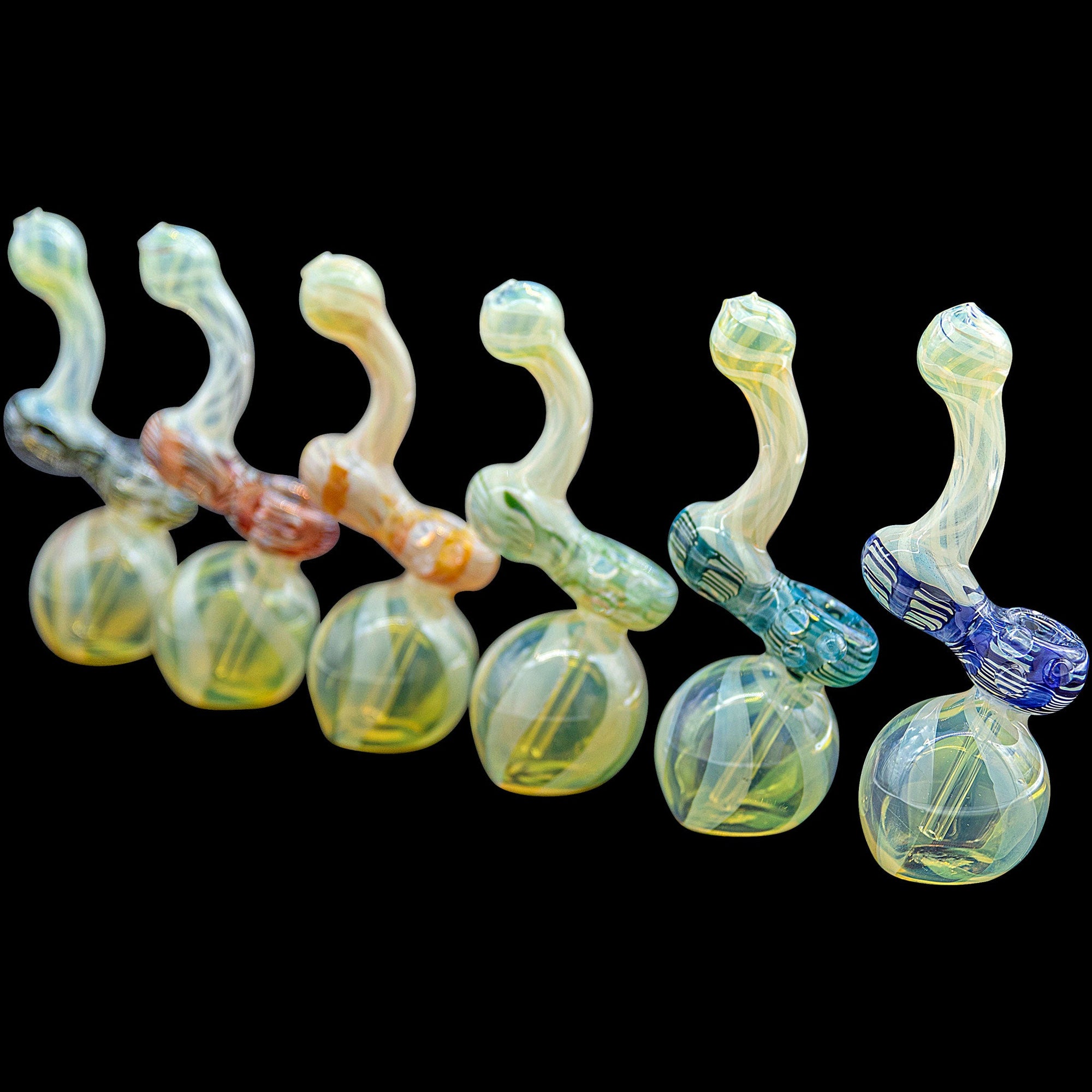 Rake Bubb Fumed Sherlock Bubblers