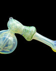 Raked Hammer Fumed Hammer Bubbler in Forest Green