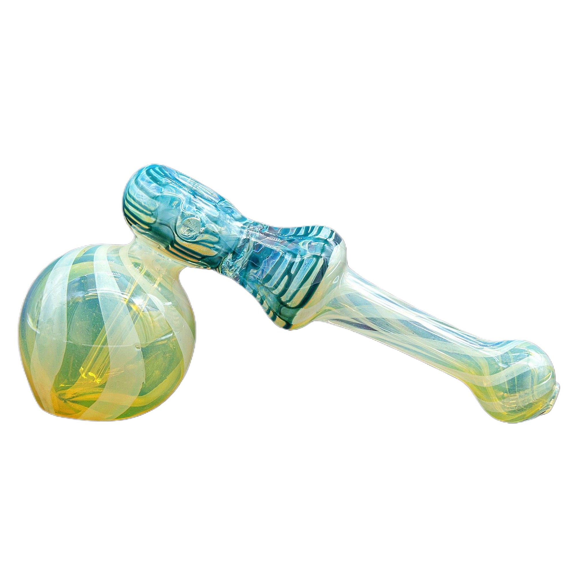 &quot;Raked Hammer&quot; Fumed Hammer Bubbler
