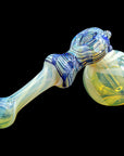 Raked Hammer Fumed Hammer Bubbler pipe