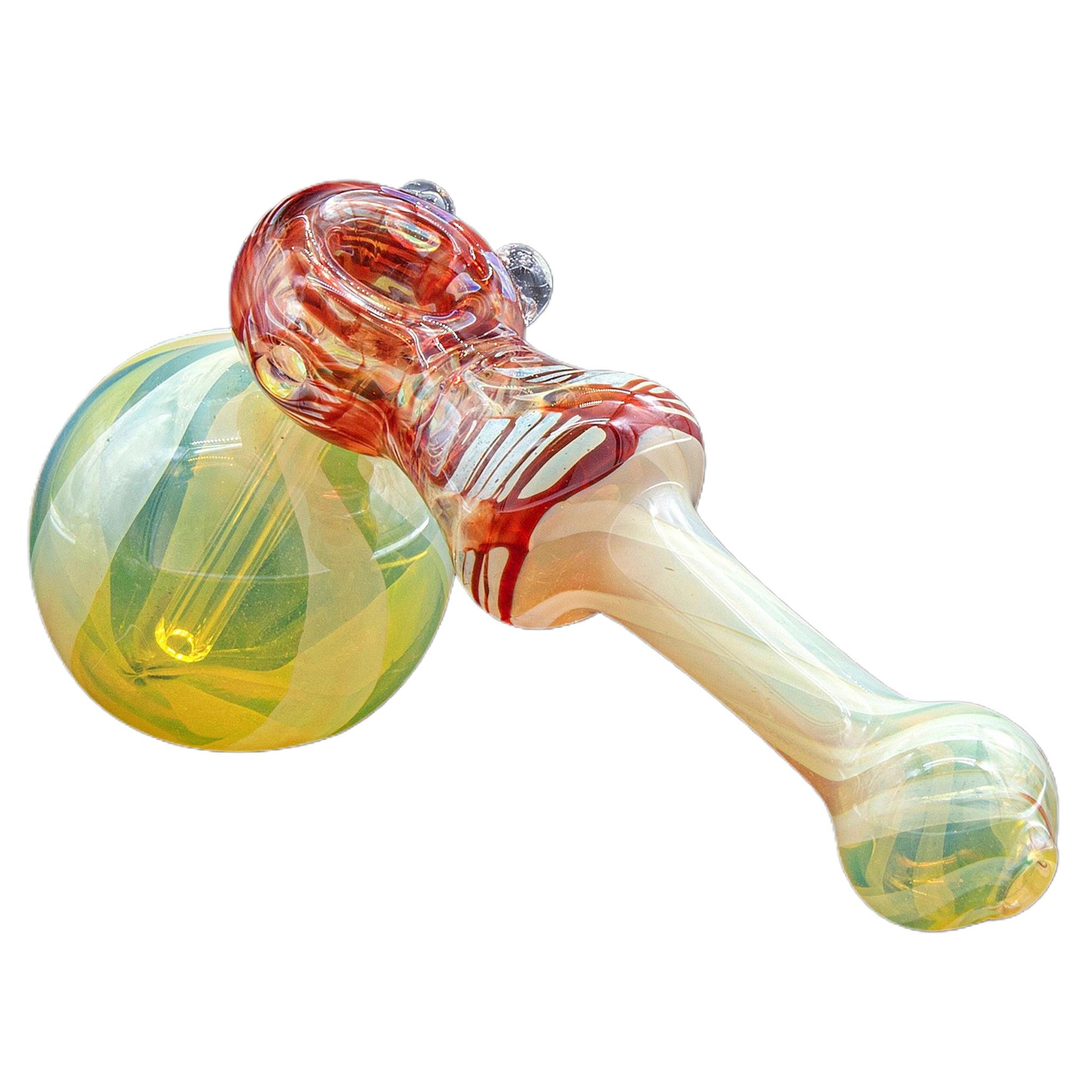 &quot;Raked Hammer&quot; Fumed Hammer Bubbler - inhalco