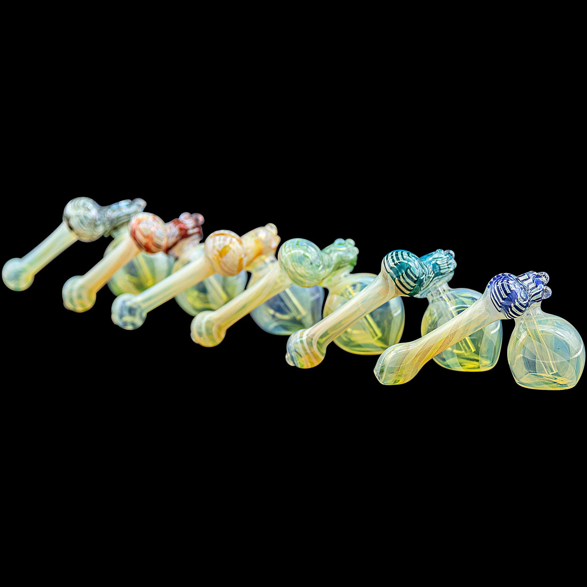 Raked Fumed Sidecar Bubbler