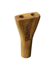 Raw Double Barrel Wooden Cig Holder