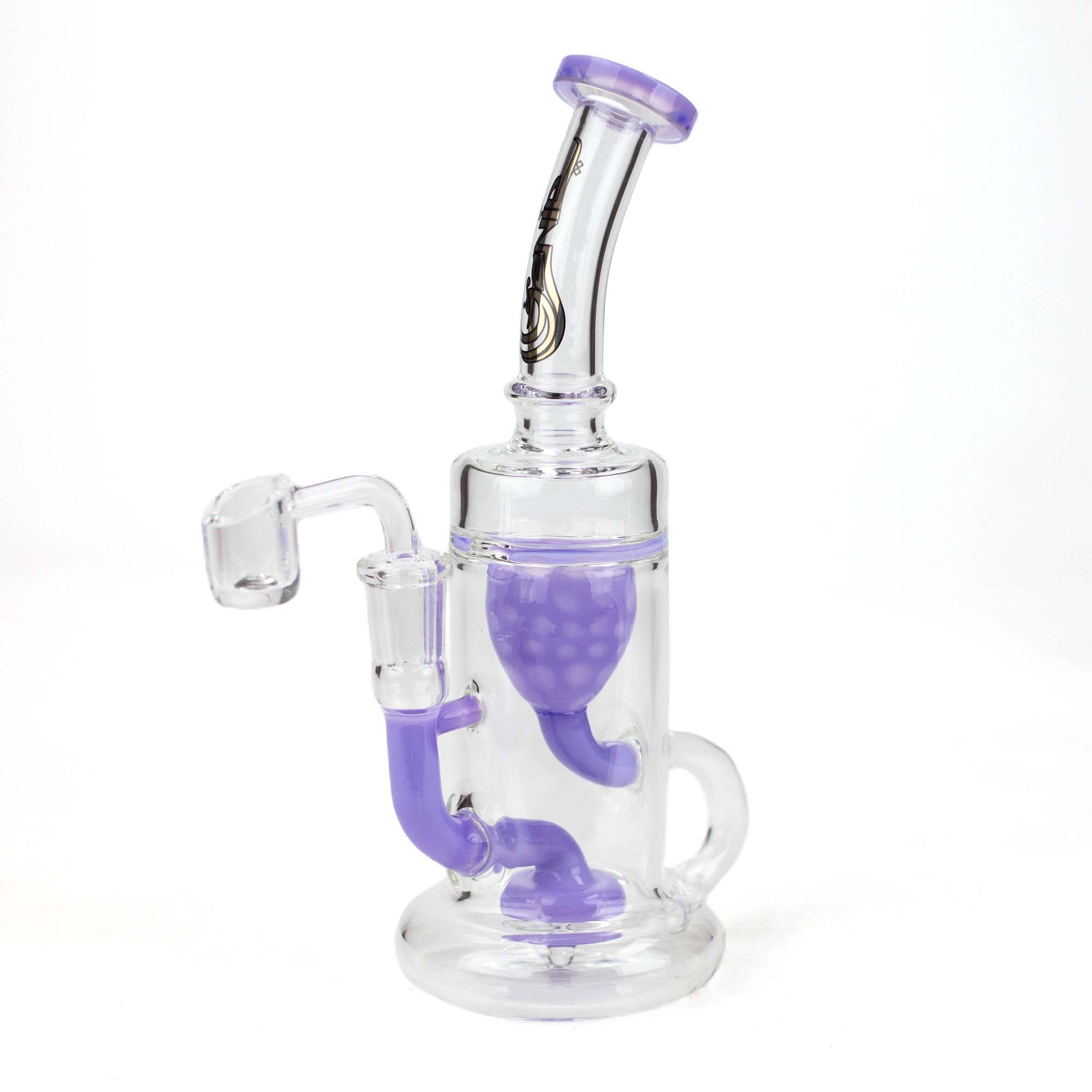 9&quot; Recycled Bubbler With Banger