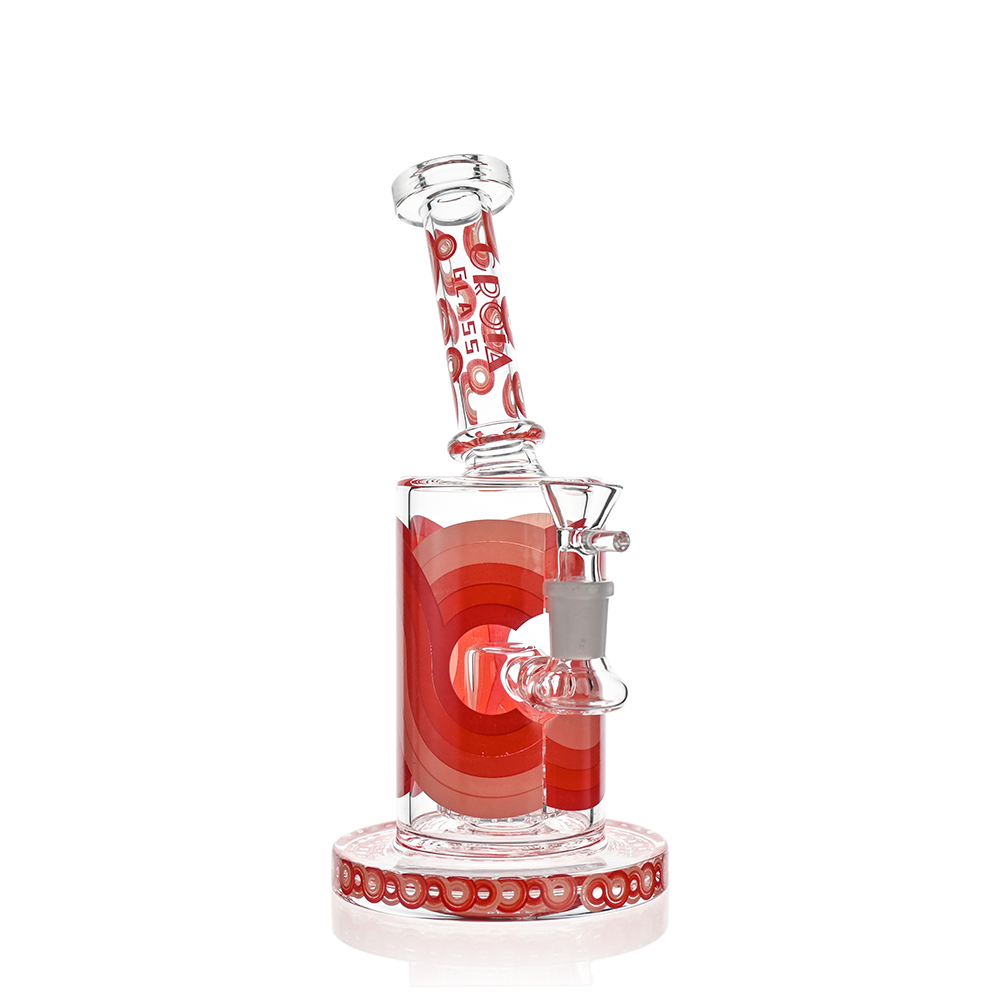 Retro Scientific Bong with Matrix Perc