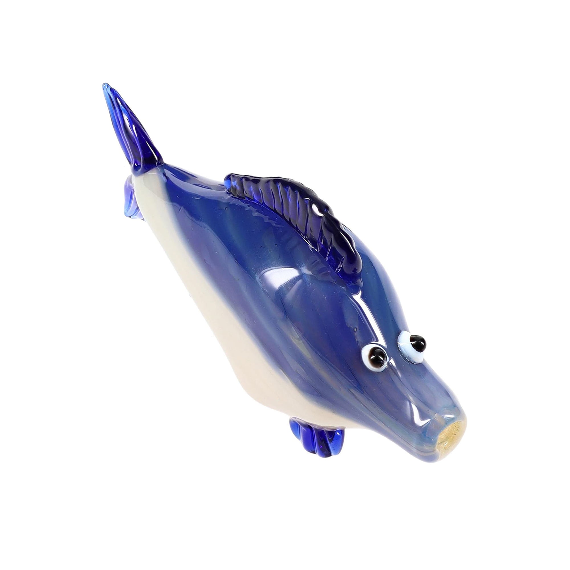 Reef Runner Glass Fish Hand Pipe - inhalco