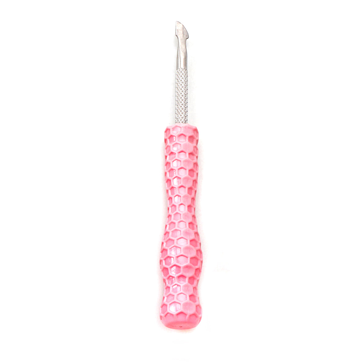 Resin Honeycomb Handle Dab Tool - Pink Resin Handle