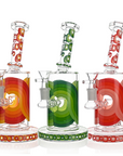 Retro Scientific Bong with Matrix Perc