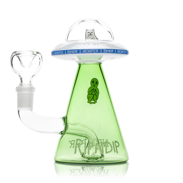 RIPNDIP x Hemper “Lord Nermal” UFO Glass Bong