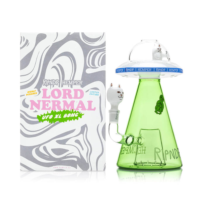 RIPNDIP x Hemper “Lord Nermal” UFO XL Glass Bong