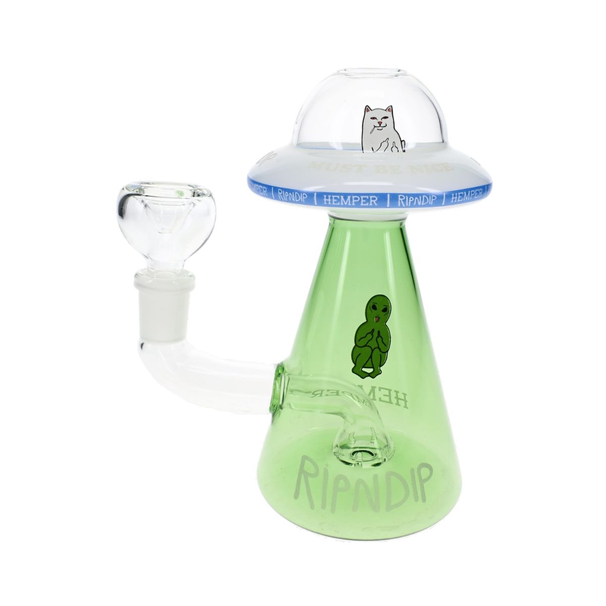 RIPNDIP x Hemper “Lord Nermal” UFO Glass Bong