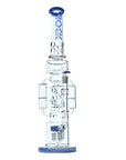 Rock Glass 20" Orbital Infinity Bong Blue