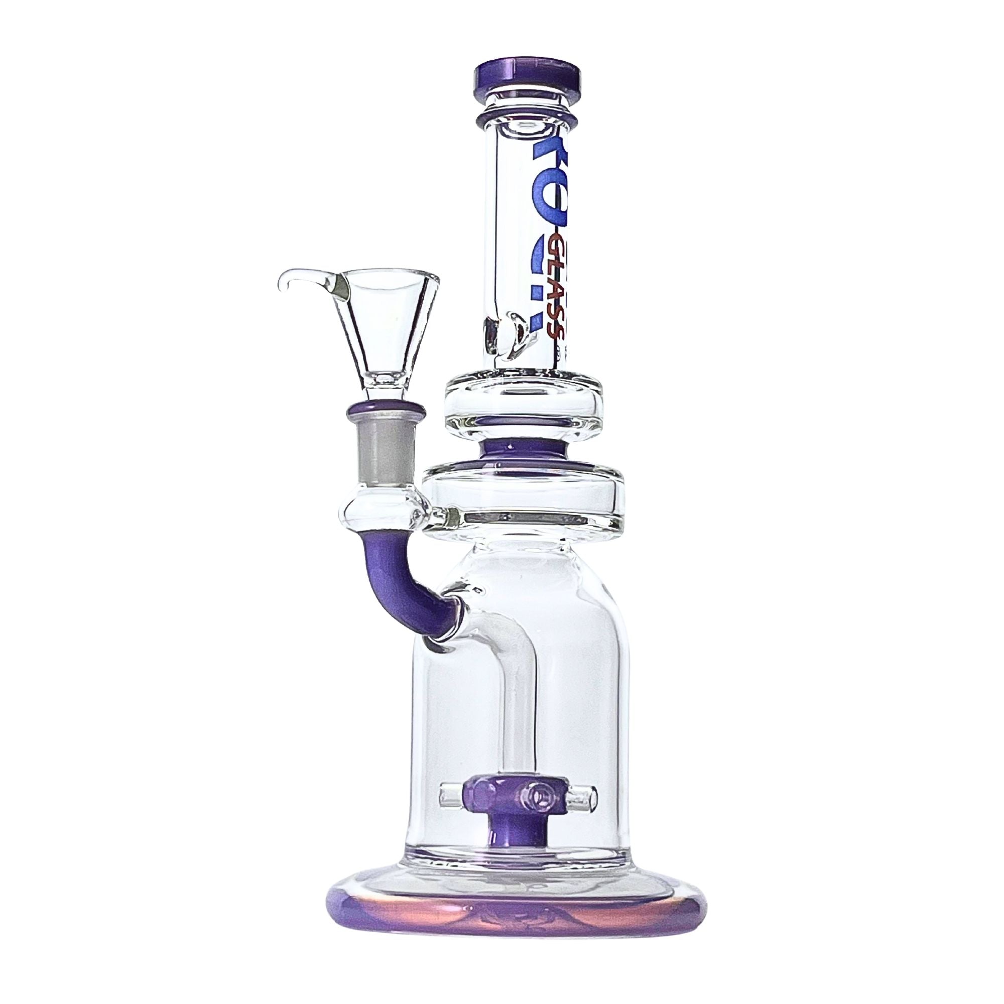 Rock Glass Beaker Barrel Bong 10 Inch