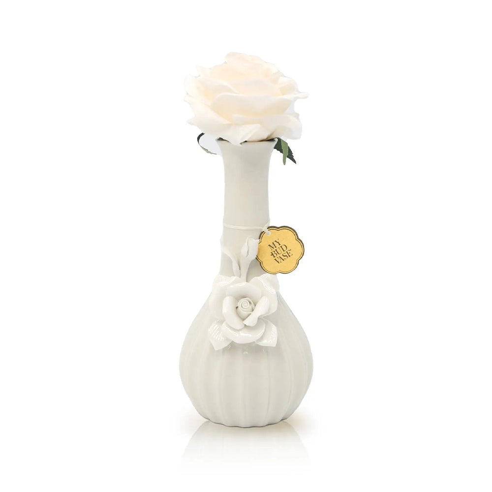 Rose Vase Bongs in Ivory - inhalco