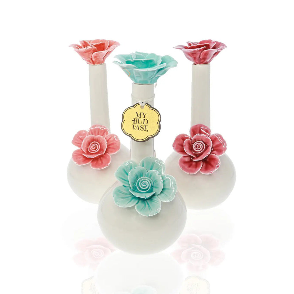 Rosette Ceramic Vase Bong All Colors