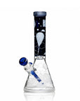 Roswell 1947 14" Beaker Bong Dark Blue