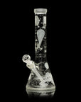 Roswell 1947 14" Beaker Bong clear glass