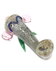 Safari Puff Glass Elephant Hand Pipe - inhalco