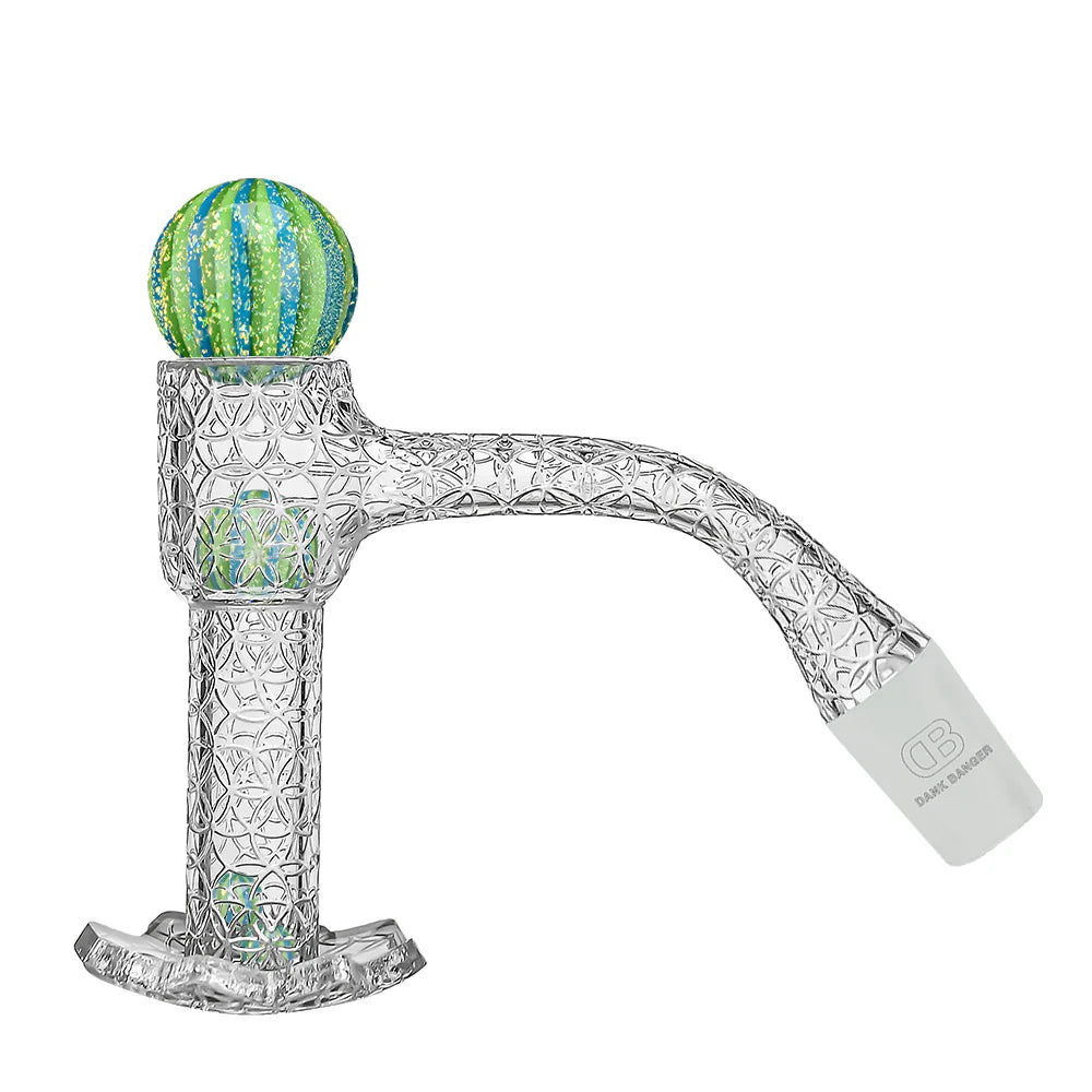 Sandblasted Marble Accent Dab Slurper Kit