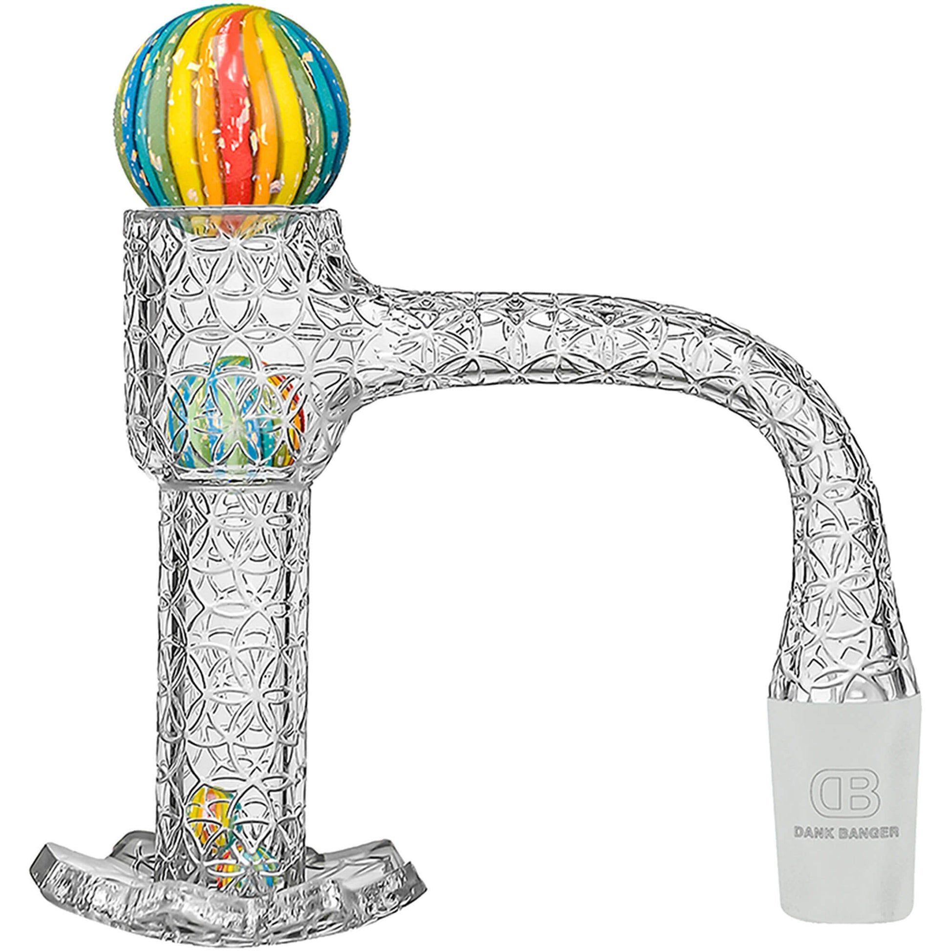 Sandblasted Marble Accent Dab Slurper Kit