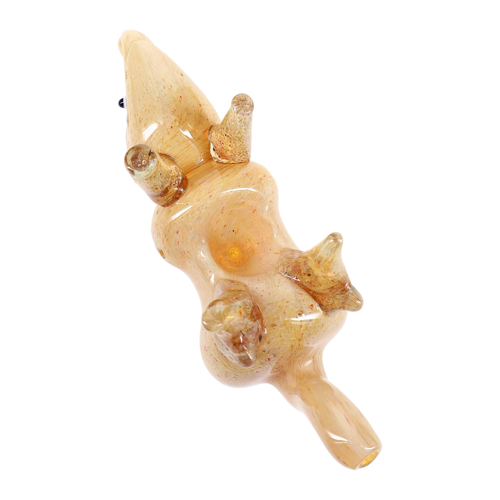 bottom view of Savanna Stomper Rhino Hand Pipe