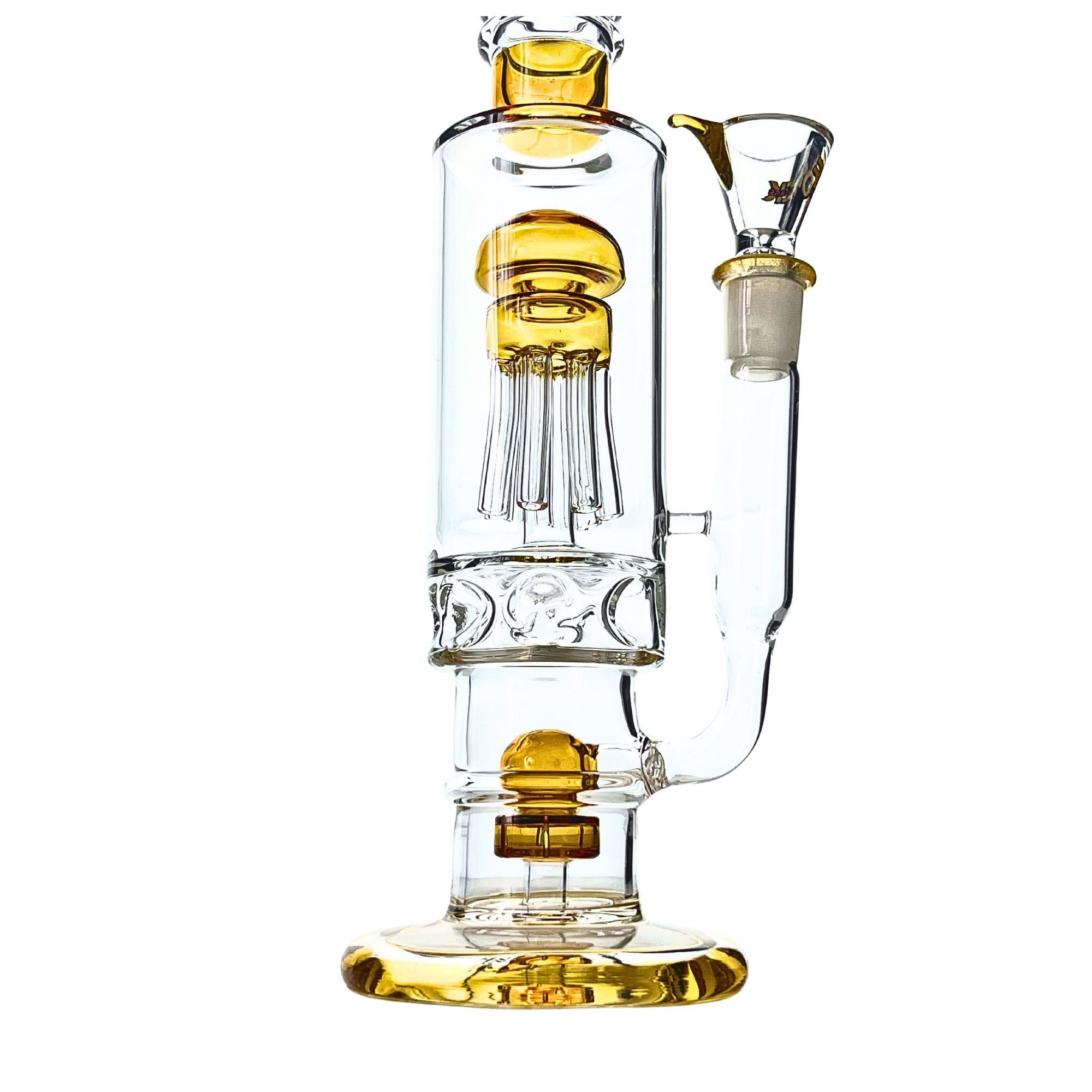 Sequoia Dual Tree Perc Bong Percolator View