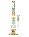Sequoia Dual Tree Perc Bong in Yellow