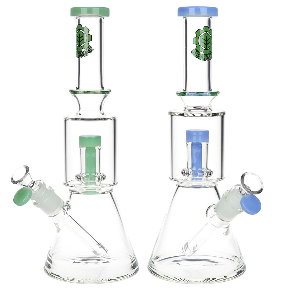 SeshGear 2-Step Glass Beaker Water Pipe