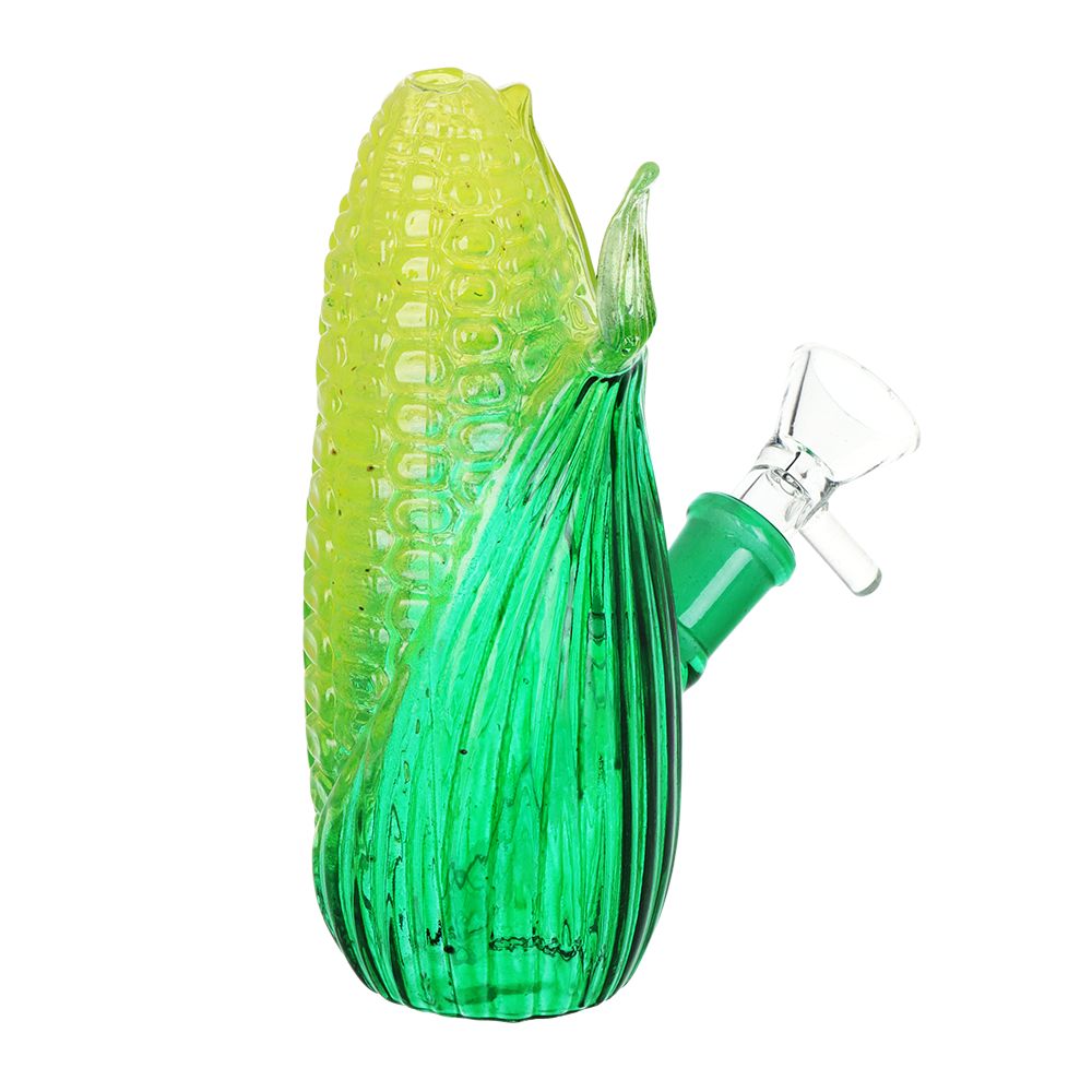 SeshGear "Aww Shucks" Corn on Cob Glass Water Pipe