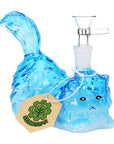 SeshGear Furry Kitty Glass Water Pipe