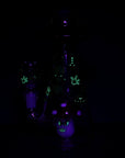 SeshGear Interstellar Trip Glass Water Pipe Glow in The Dark