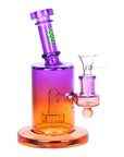 SeshGear Ombre Glass Water Pipe Purple-to-Orange