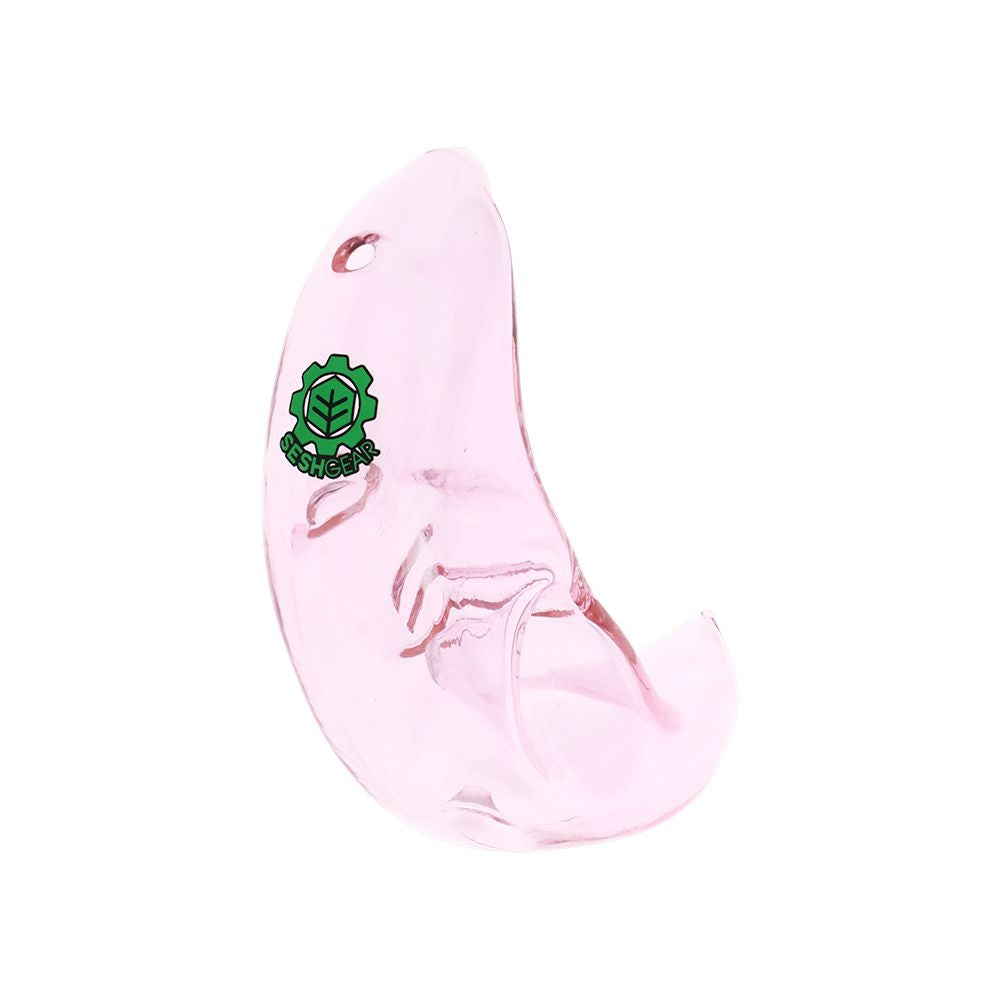SeshGear Over the Moon Glass Hand Pipe