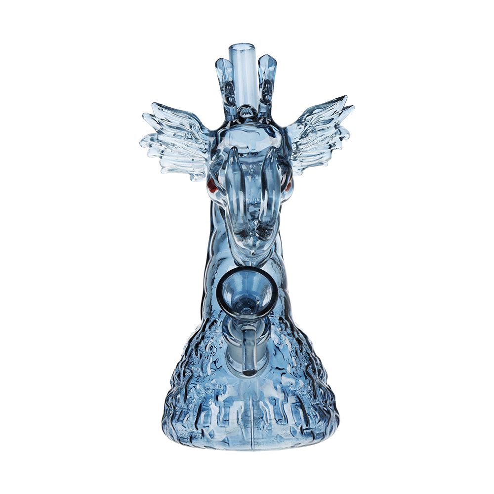 SeshGear Rising Dragon Glass Water Pipe front